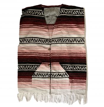 No Bad Days Baja Vest - Rose